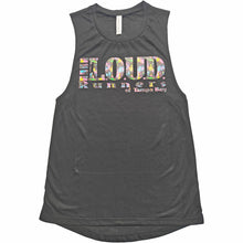 Women's Muscle Tank - Splatter paint